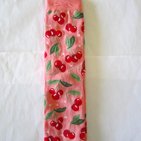Disney Accessories - Disney Parks Mickey Cherry Cherries Socks Adult Size